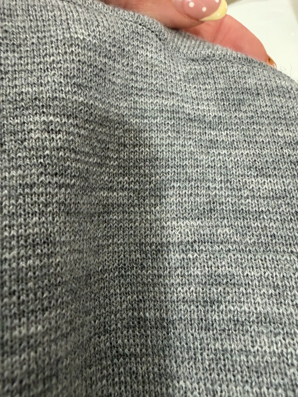 J. Crew Cosmo Sweater Pant in Merino Wool - Wide Leg in Heather Gray/Graphite - Picture 9 of 9